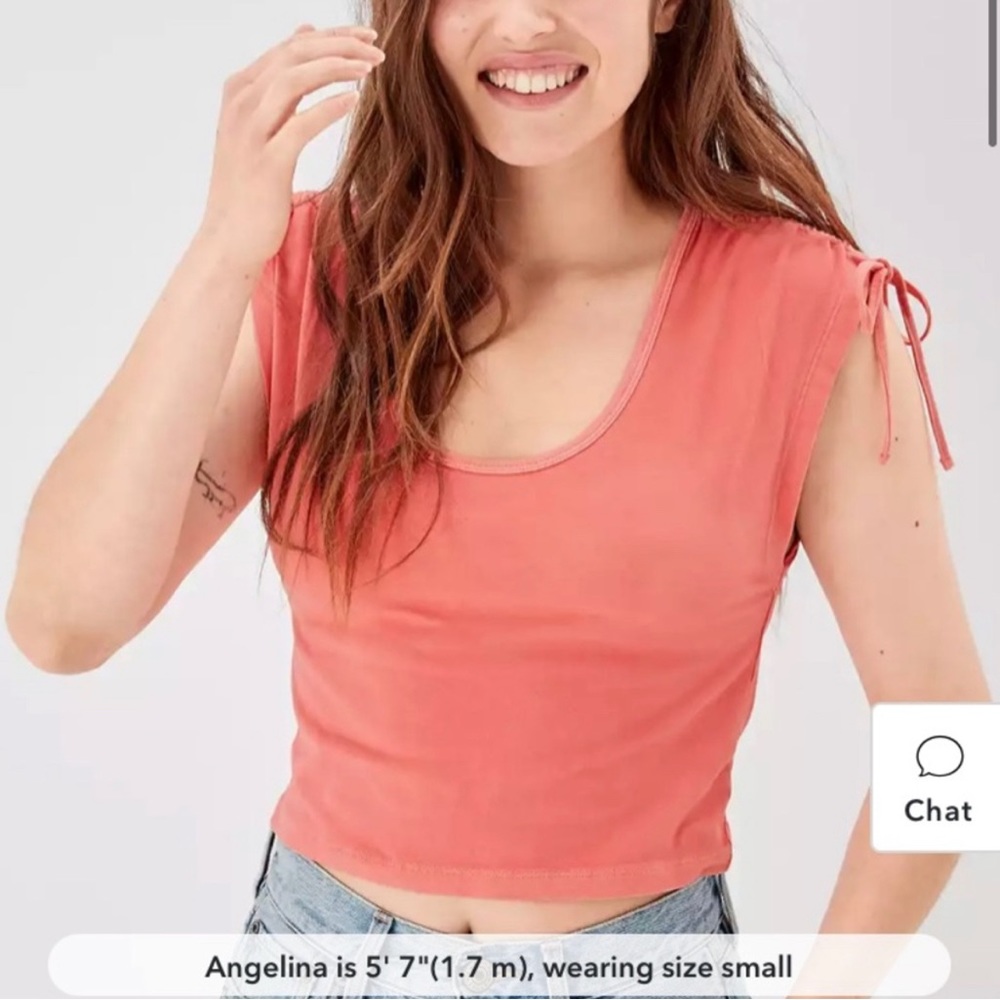 AE Cinch Shoulder Tee